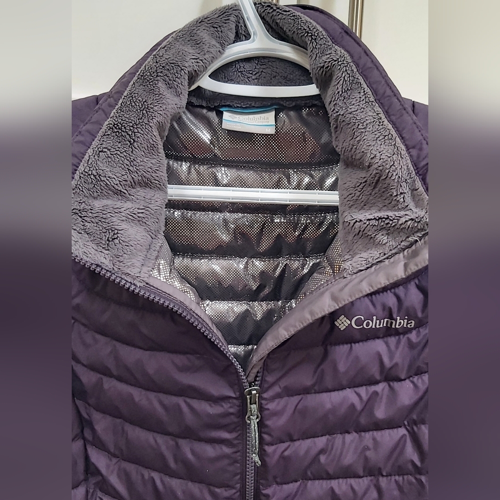 Eddie Bauer Down Filled Plum Vest